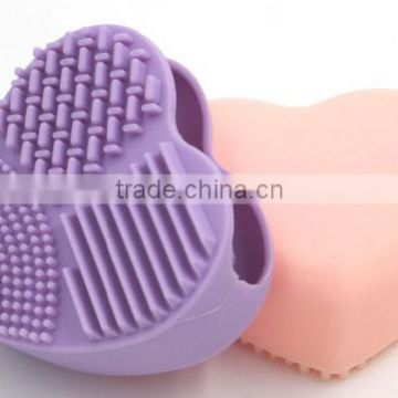 Silicone Cleaning Cosmetic Make Up Washing Brush Gel Cleaner Scrubber Tool Foundation Makeup Cleaning Tools