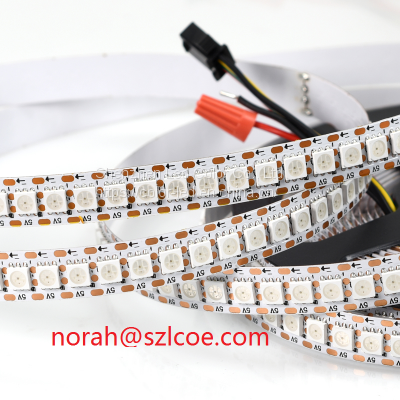 Factory Sells High Light DC5V 144LEDs LC8813 SMD 5050 Flexible Led Strip/Smart Strip Light photo-2