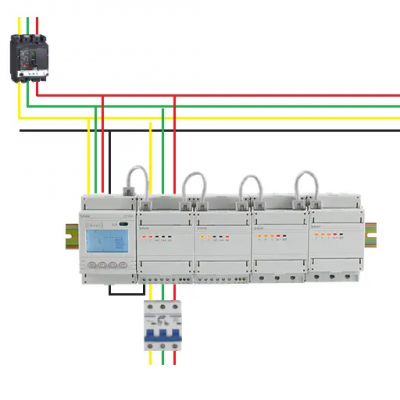 Acrel ADF400L 3 Phase Kwh Meter Din Rail Multi Circuit Electrical Instruments 4 Channel 3 Phase Smart Energy Meter photo-4