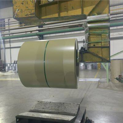 Boyuan Silicon Modified SMP Yellow Green External Galvanized Aluminum Zinc Coil