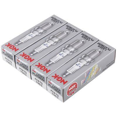Wholesale Original Genuine NGK Spark Plug Double Platinum PFR7Q 7963 Car Engine Spark Plug for VW photo-3