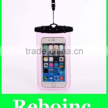 2011 New design pink pvc phone pocket for promotion XYL-WB009