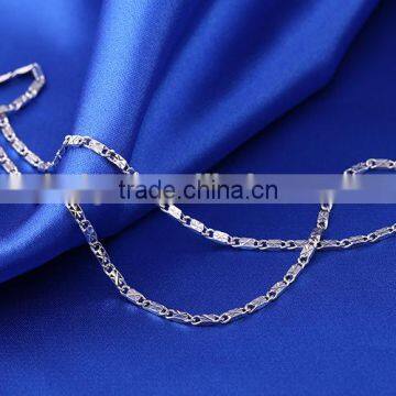 Cheap Price Fashion Rhodium Plated Wholesale Bulk Jewelry Chain Necklace photo-5