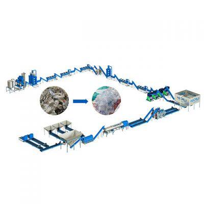 China factory price 500-5000kg/h Sheet & Bottle Recycling Machine for plastic recycling