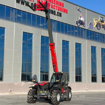 China Famous Brand Crane HZM7035T 3ton Telescopic Arm Telehandler With Hydrostatic System photo-4