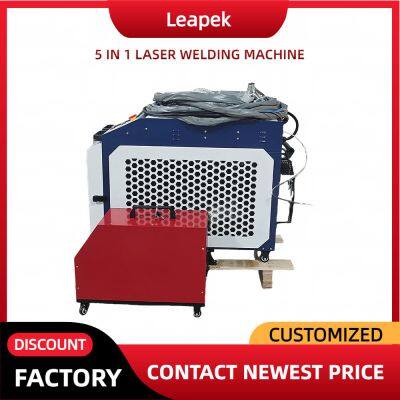 Portable Relfar 5 in 1 Discounting Automatic Fiber Laser Welder Handheld Laser Cutting Rust Cleaning and Weld photo-4