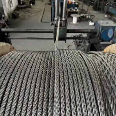 Steel Wire Rope，High Carbon Steel, 45#, 65#, 70#, 72A, 77A photo-2
