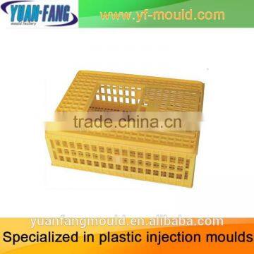 plastic injection mould for turnover box /crate/basket