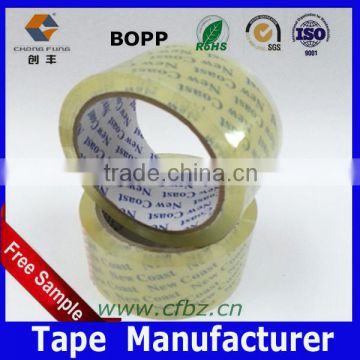 Long Lasting Storage Super Clear Packing Tape with New Coast LOGO