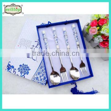 Cheap ceramics tableware wedding anniversary souvenirs