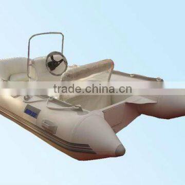 hot selling PVC/Hypalon fiberglass inflatable boat