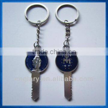 Miraculous Key Shaped Key Chain