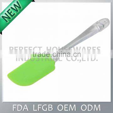 COLORFUL FIT FDA STANDARD SILICONE & PS SPATULA WITH DISPLAY BOX