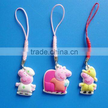 Lovely Pig Phone Charm Strap Tag