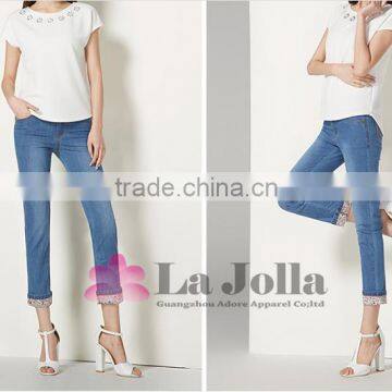 2016 Summer New Style Ladies Stem-pipe Pants 231J photo-2