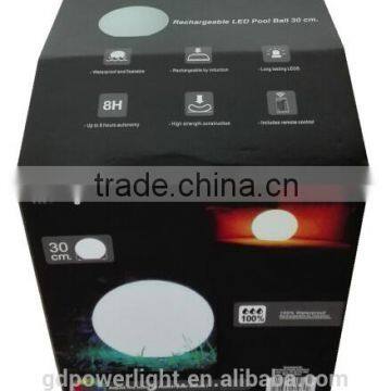 LED light light ball with remote control YXF-300