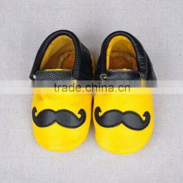 2015 Wholesale Soft Sole Baby Leather Shoes photo-2