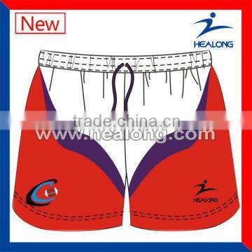 Polyester Rugby Shorts Cotton Sublimated wear