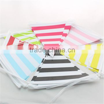 Wedding Stage Backdrop Decoration Make Paper Flag/Decorative Outdoor Flags