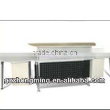 White Wooden Modern Office Reception Desk Office Furniture B1207