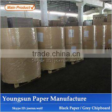 Manufacture Stocklot 350gsm Black Paper