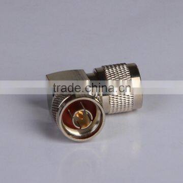 RoHS Certified Right Angle Double N Male Connector