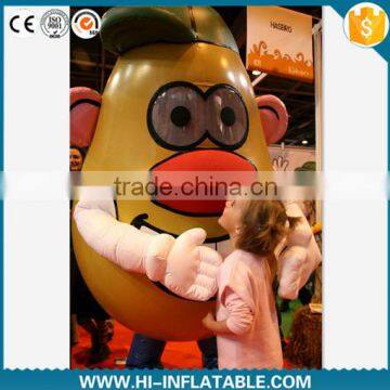 2015 new product inflatable costumes walking mascot, inflatable moving cartoon advertising product