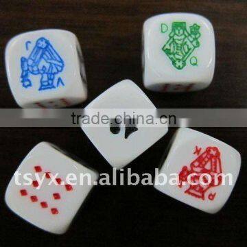 Poker dice