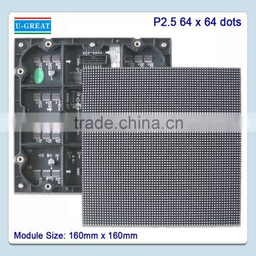 Energy Saving and High-Definition SMD 2121 Black P2.5 LED Display Module