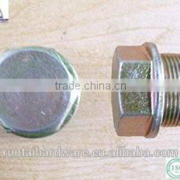 znic stainless steel hex flange nuts