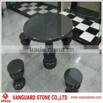 Garden stone tables and benches