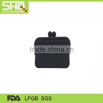 Cute Lady Silicone Rubber Coin Bags photo-4