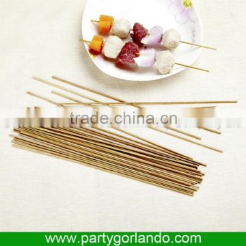 2.5x300mm strong disposable BBQ bamboo sticks