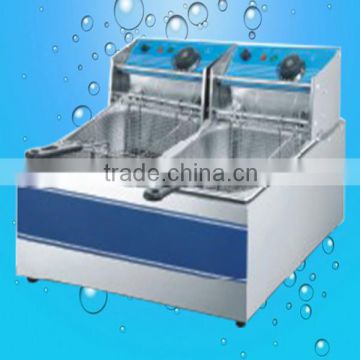 hot sale 2 tanks 2 baskets fryer machine(ZQW-82)