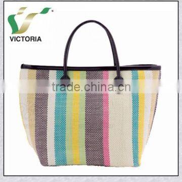 Paper Straw Beach Bag