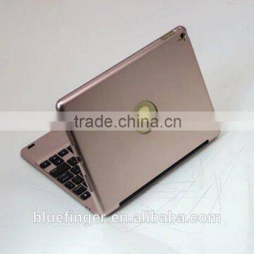 Bluefinger Factory Supply Clamshell Bluetooth Keyboard Case for Newest IPad Pro&iPPAD Air 2 With Coloreful Protective Case photo-3