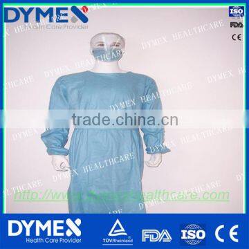 Three Thread Sterile Disposable Gown Disposable Surgical Gown With Book Fold photo-3