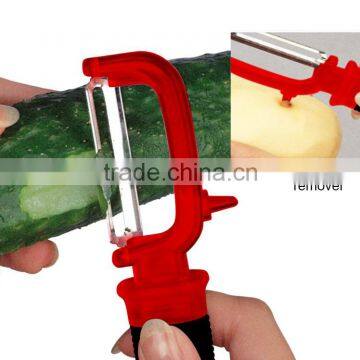 ABS+S/S 18.3*3.8 High quality kitchen tools potato peeler/carrot peeler/vegetable peeler/apple peeler