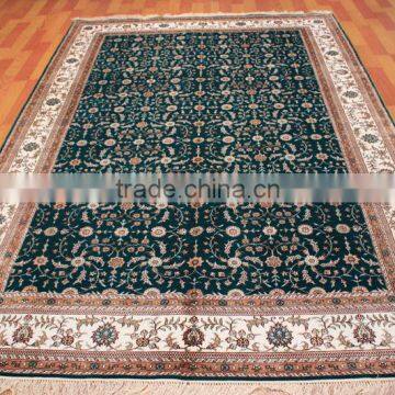 designer rug handmade kashmir silk rug hand knotted persian silk carpets for home hotel villa/silk rug