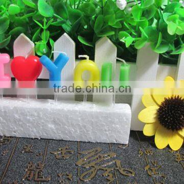 I Love You Wedding Candles