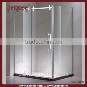 bathroom design modern glass shower bath with roller