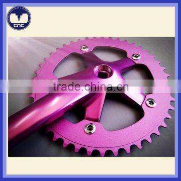 Custom aluminum bicycle parts