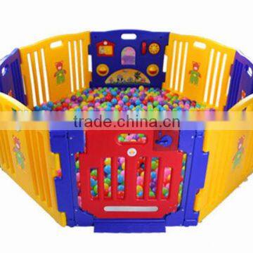 plastic large playpen / baby playpen toy bar / baby product