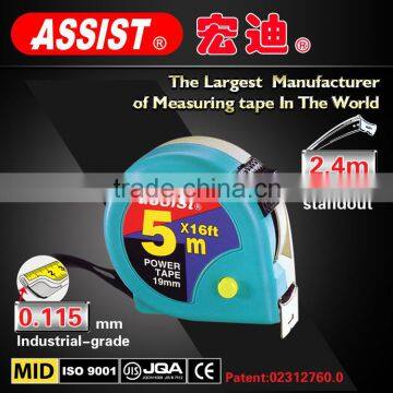 ABS Fits Hand Comfortably Economic General Pure MID CE ISO Laser Level Promotional Measure Tape