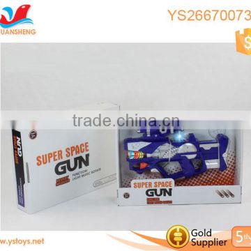 2016 children toys super gun electric gun toy with light,music for sale