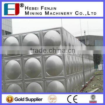 Factory Price Hot Pressed Sectional Stainless Steel Water Tank