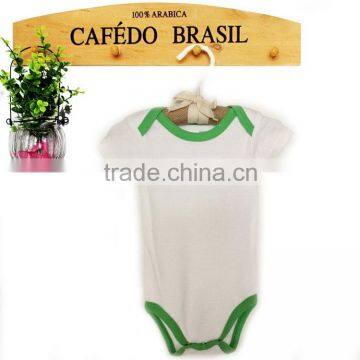 Carter's infant baby body with chest letter embroidery