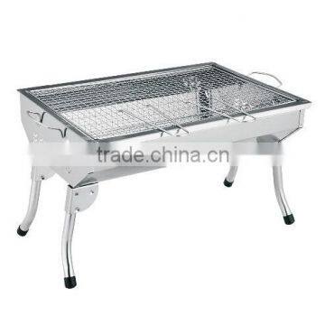 Portable stainless steel charcoal korean bbq grill table