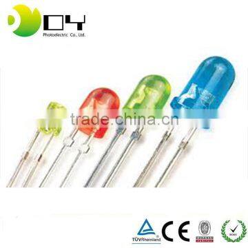 2016 hot sale cheap LED Type and Through Hole Package Type 5mm white high brightness light emitting diode color red round