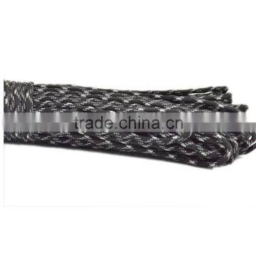 3 Reflective Tracer & 3 Glow in Dark Tracer Military Grade 550 Paracord 1000 Spool Parachute Cord photo-4